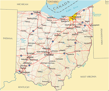 Map Of Kentucky and Ohio | secretmuseum