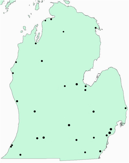 major cities of the lower peninsula