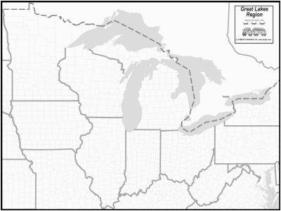 download great lakes map to print ao year 1 geography paddle to