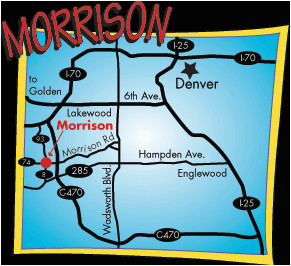 Map Of Morrison Colorado Our Location Morrison Co Whitewater Rafting Denver Colorado Of Map Of Morrison Colorado 