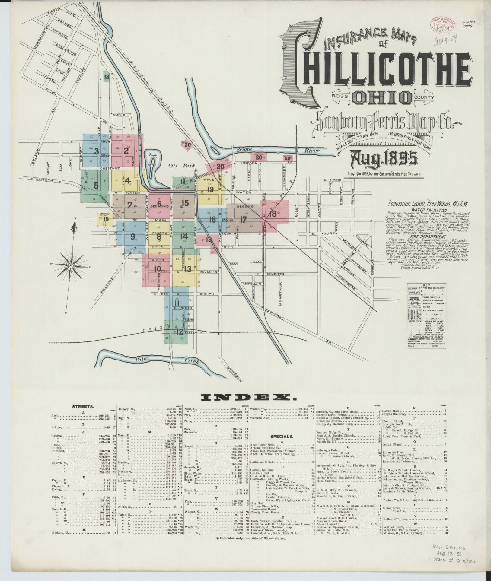 Map Of Niles Ohio Map Ohio Library Of Congress Of Map Of Niles Ohio 3 