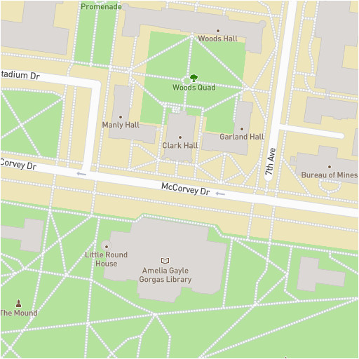 map university of alabama