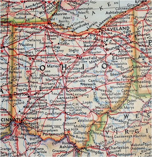 old map ohio 50 50 pinterest ohio map and ohio map