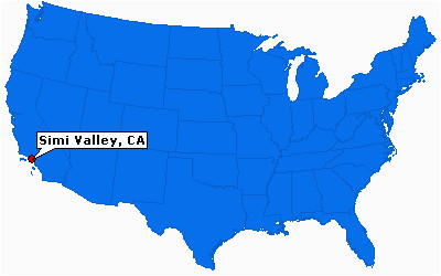 simi valley map fresh map california map simi valley california