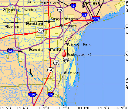 southgate michigan mi 48195 profile population maps real