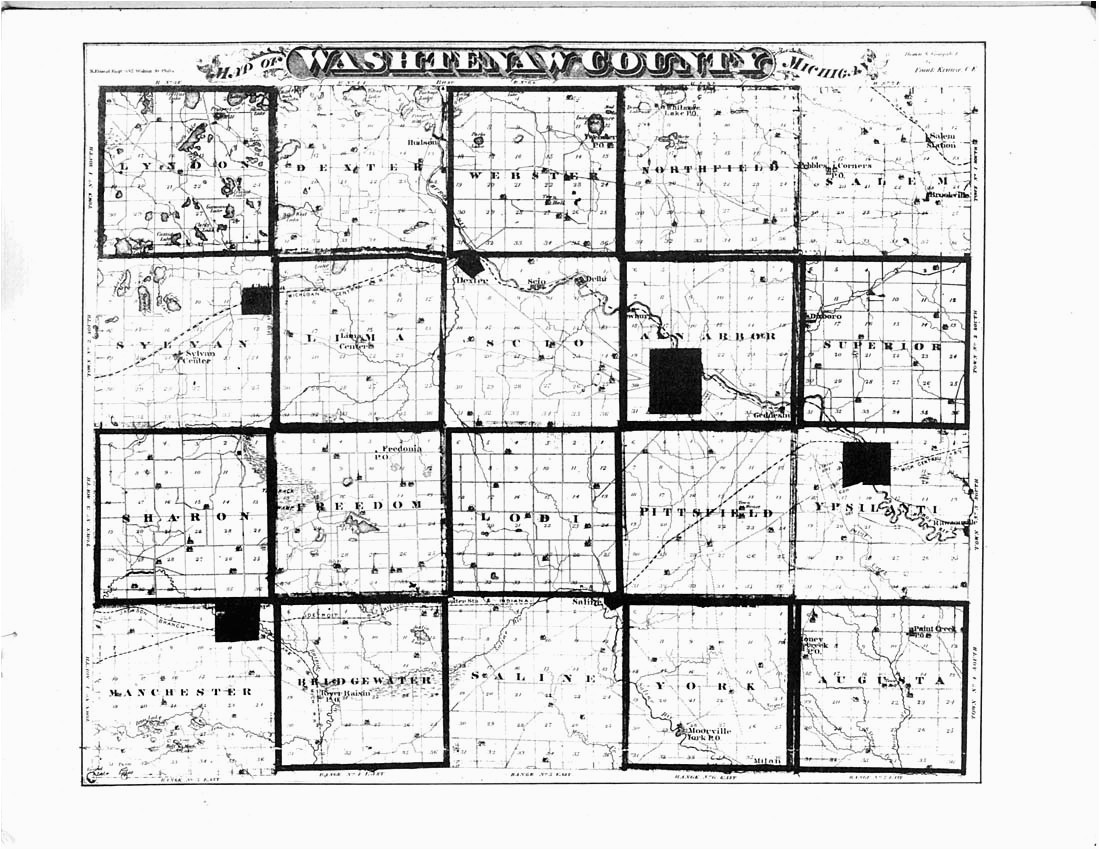 29 washtenaw county road map ny county map