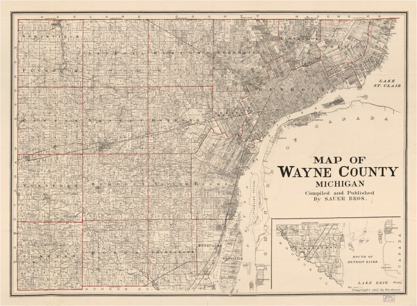 Map Of Washtenaw County Michigan Secretmuseum 0326