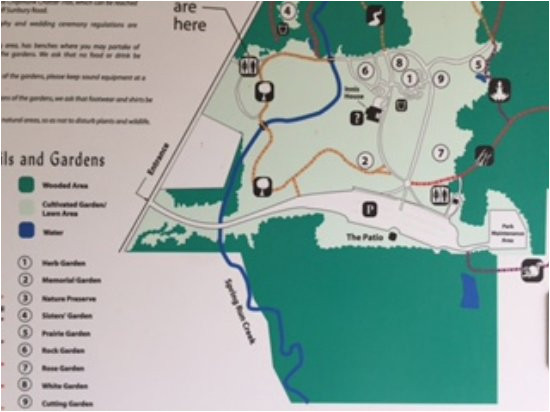 map picture of inniswood metro gardens westerville tripadvisor
