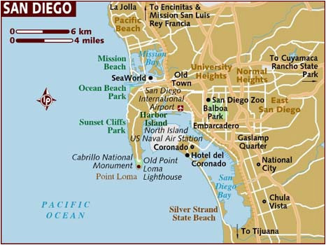 map of san diego