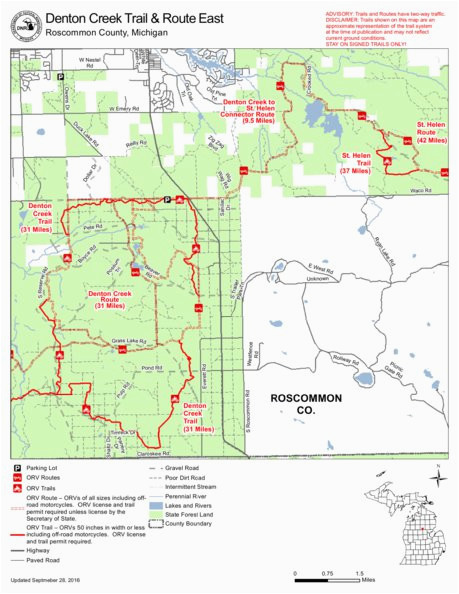 denton creek trail and route east mi dnr avenza maps