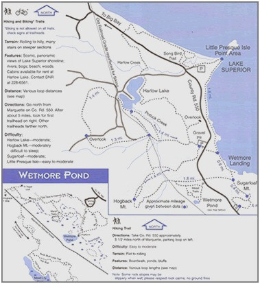 maps of michigan inland lakes unique m 22 color tour media page