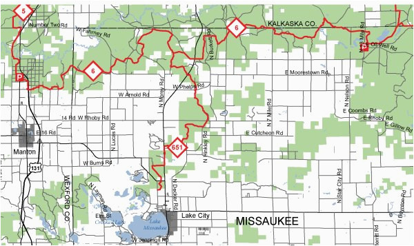 snowmobile trails lake city area chamber of commerce