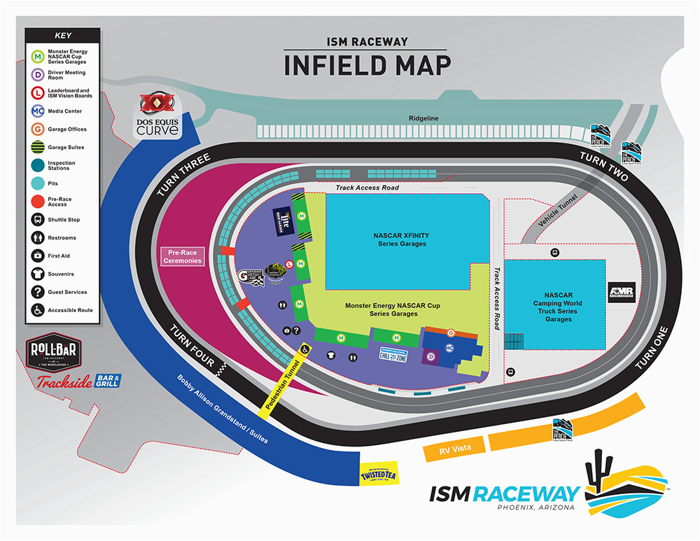 maps ism raceway