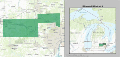 michigan s 8th congressional district wikipedia