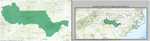 north carolina s 8th congressional district wikipedia