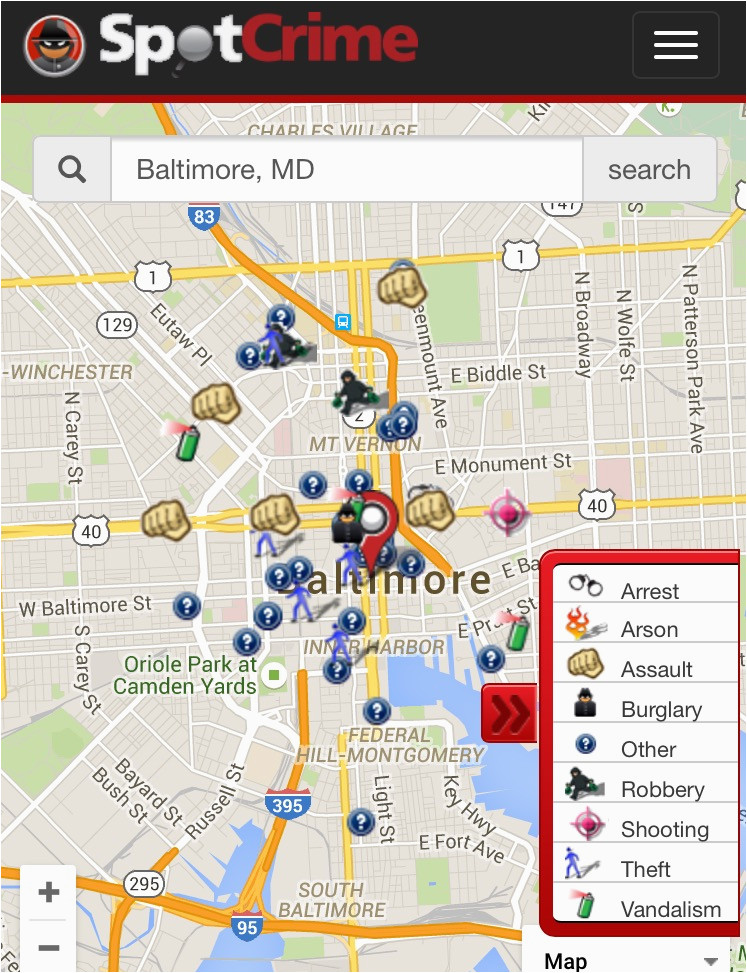 crime in oakland oakland ca crime map spotcrime