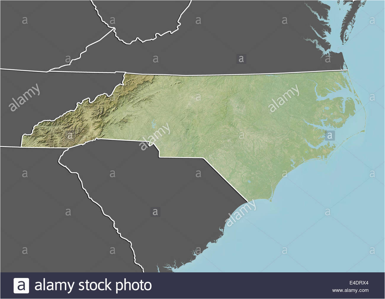 north carolina state map stock photos north carolina state map