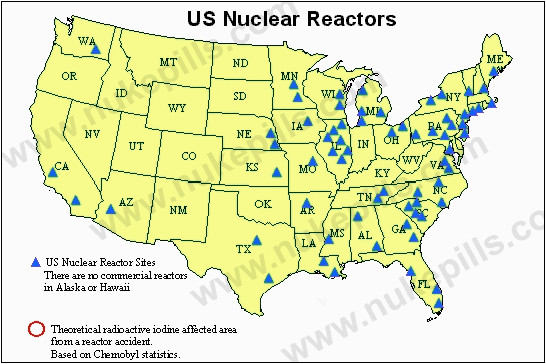 map of nuclear power plants maps directions