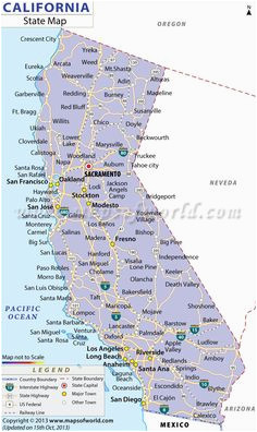 16 best california map images on pinterest west coast