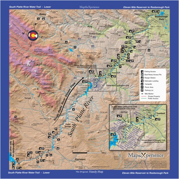 Platte River Colorado Map | secretmuseum