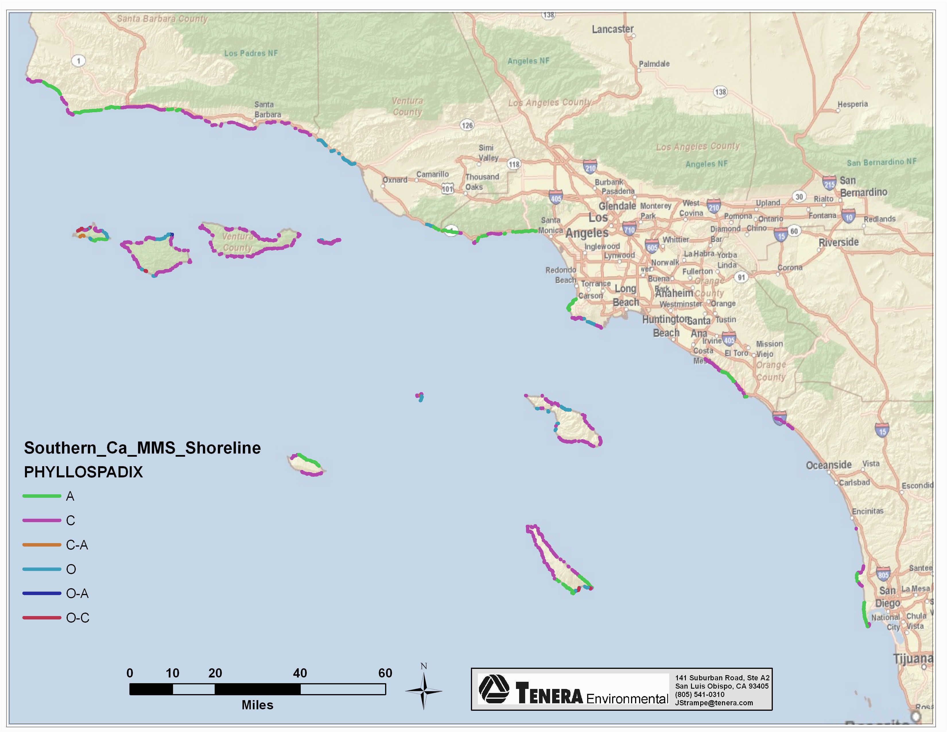 map of south california coast massivegroove com