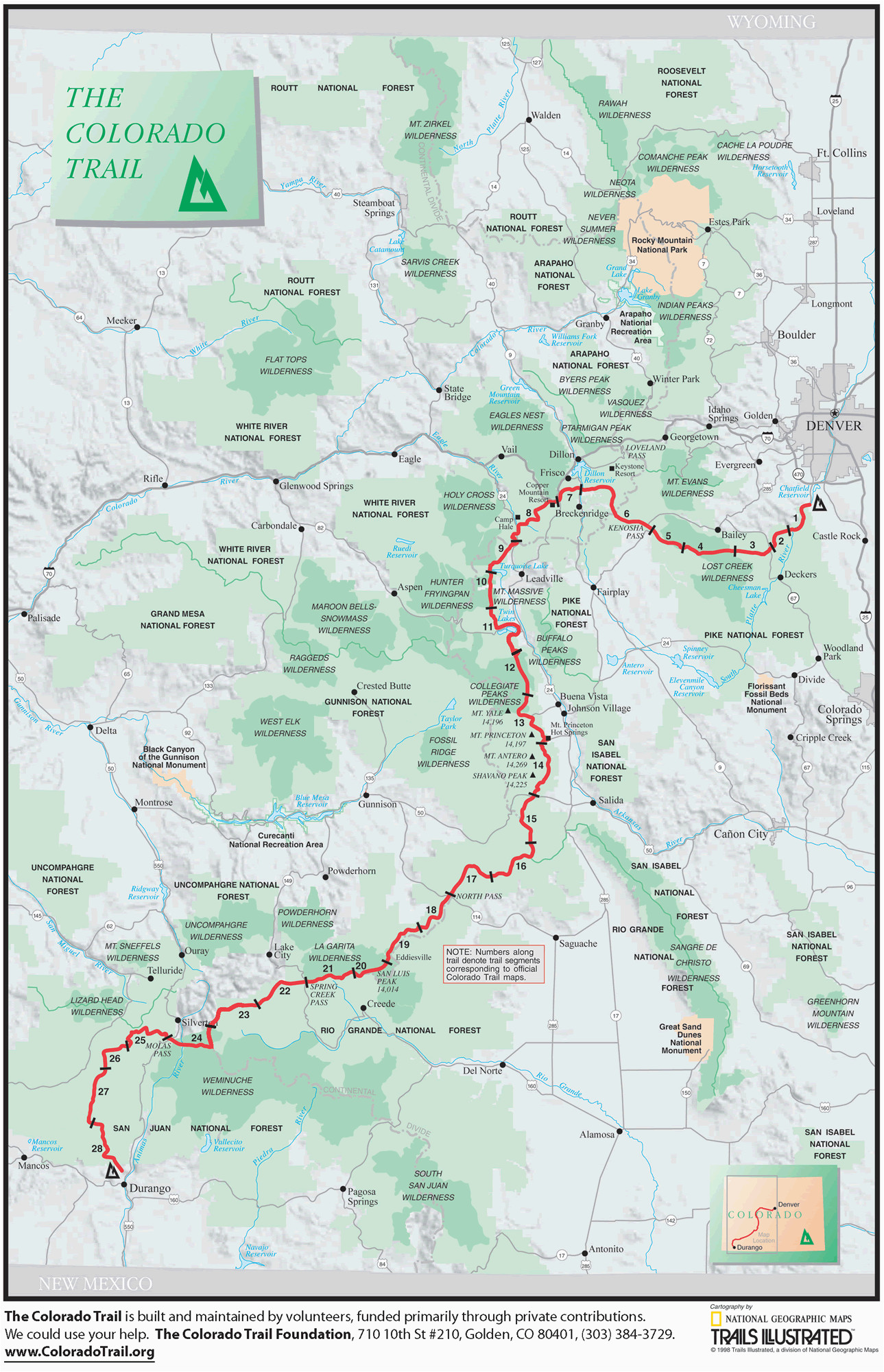 santa fe trail map maps directions