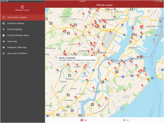 Sex Offender Map Georgia Offender Locator Lite On The App Store Of Sex Offender Map Georgia 