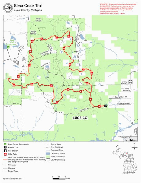 silver creek trail cycle conservation club of michigan avenza maps