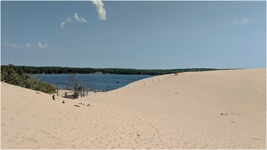 Silver Lake Sand Dunes Michigan Map | secretmuseum