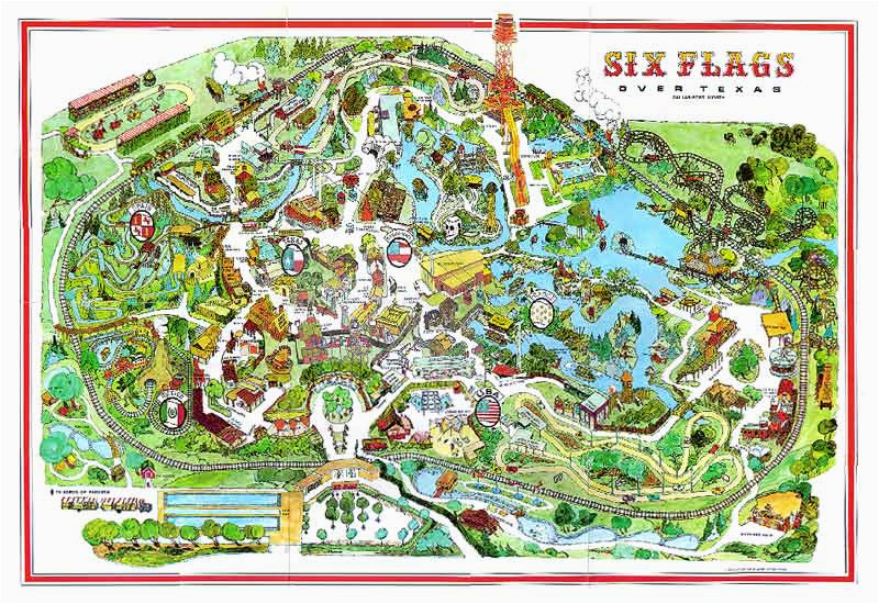 six flags over texas map awesome six flags over texas arlington map