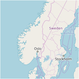 swedish ski resort and airport map j2ski