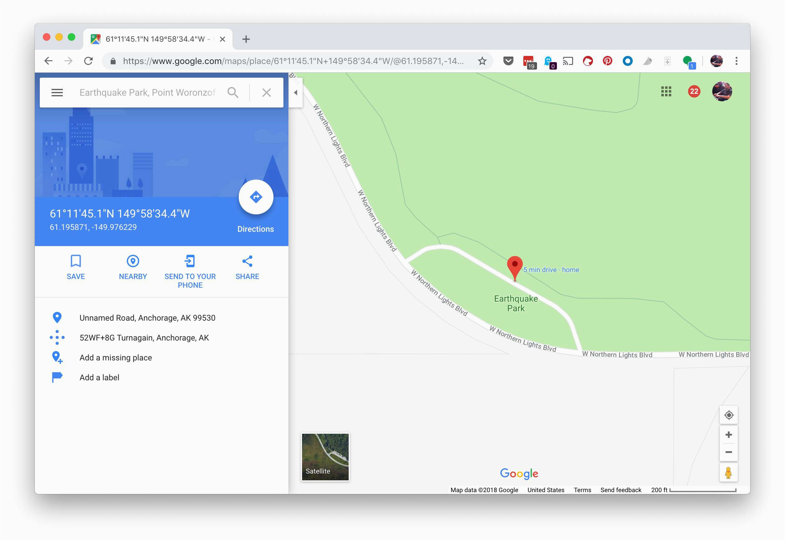 how to get gps coordinates from google maps