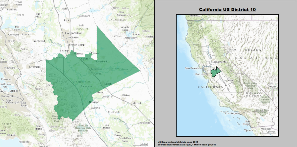 california s 10th congressional district wikipedia