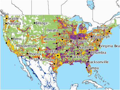 sprint lte coverage map fresh sprint coverage map california maps