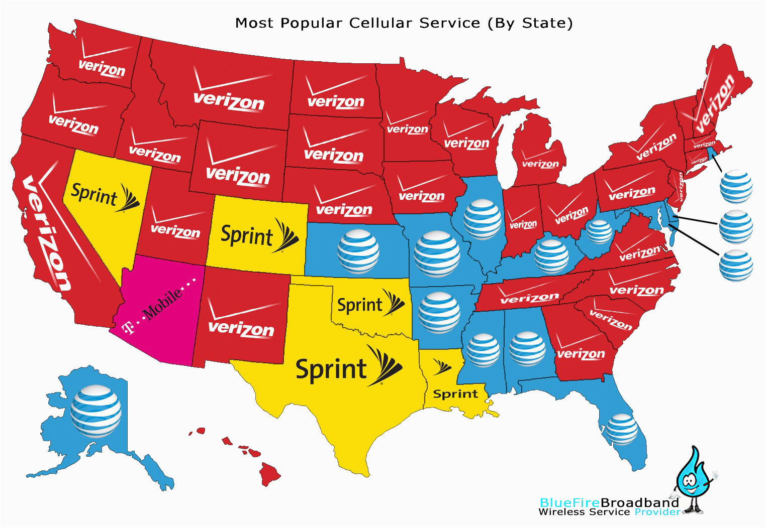 verizon coverage map alaska luxury sprint nationwide coverage map