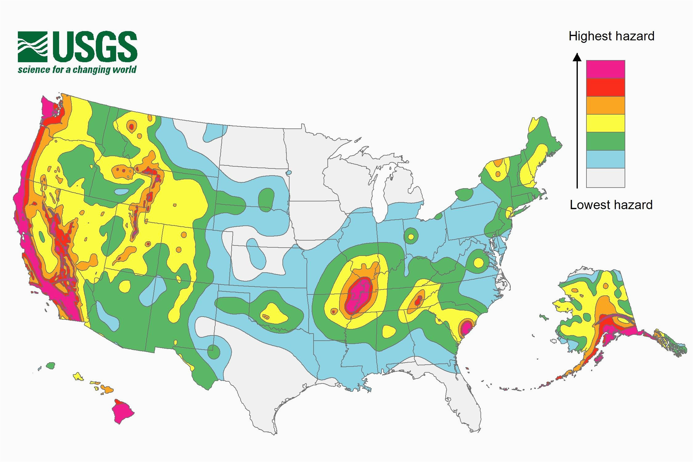 usgs earthquake map california inspirational canada earthquake map s