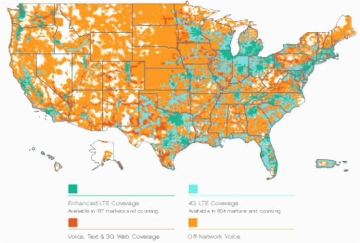 verizon prepaid coverage map elegant att vs verizon vs california