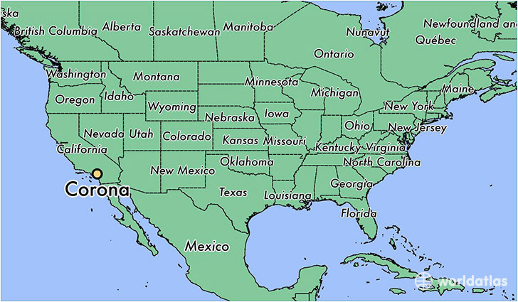 where is corona ca corona california map worldatlas com