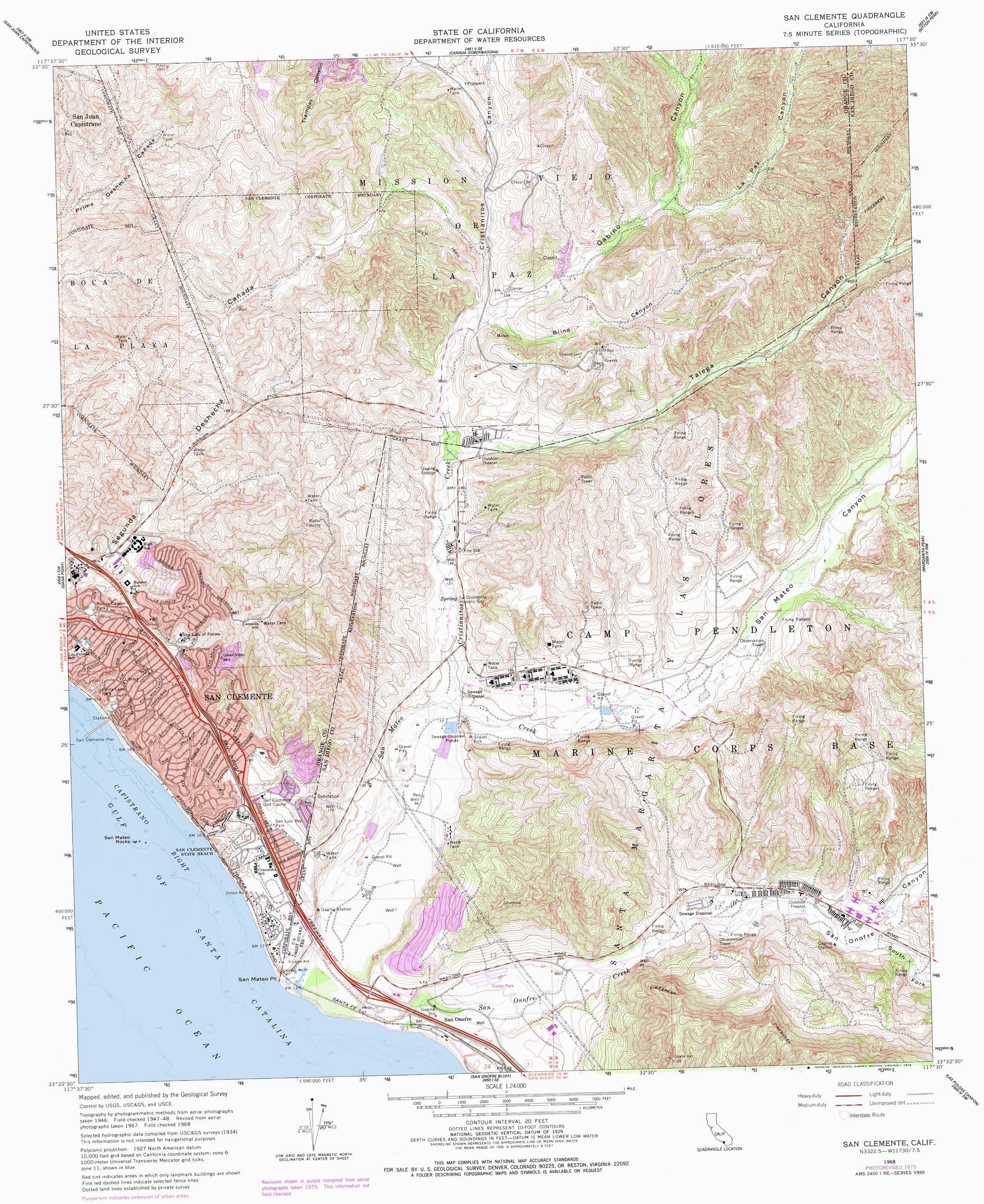 map of california san bernardino san clemente california map klipy