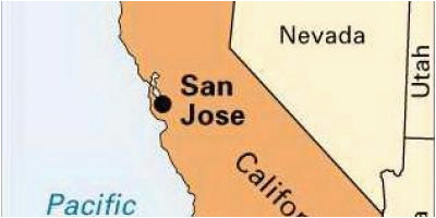 san jose map maps san jose california usa