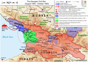 georgian civil war wikipedia