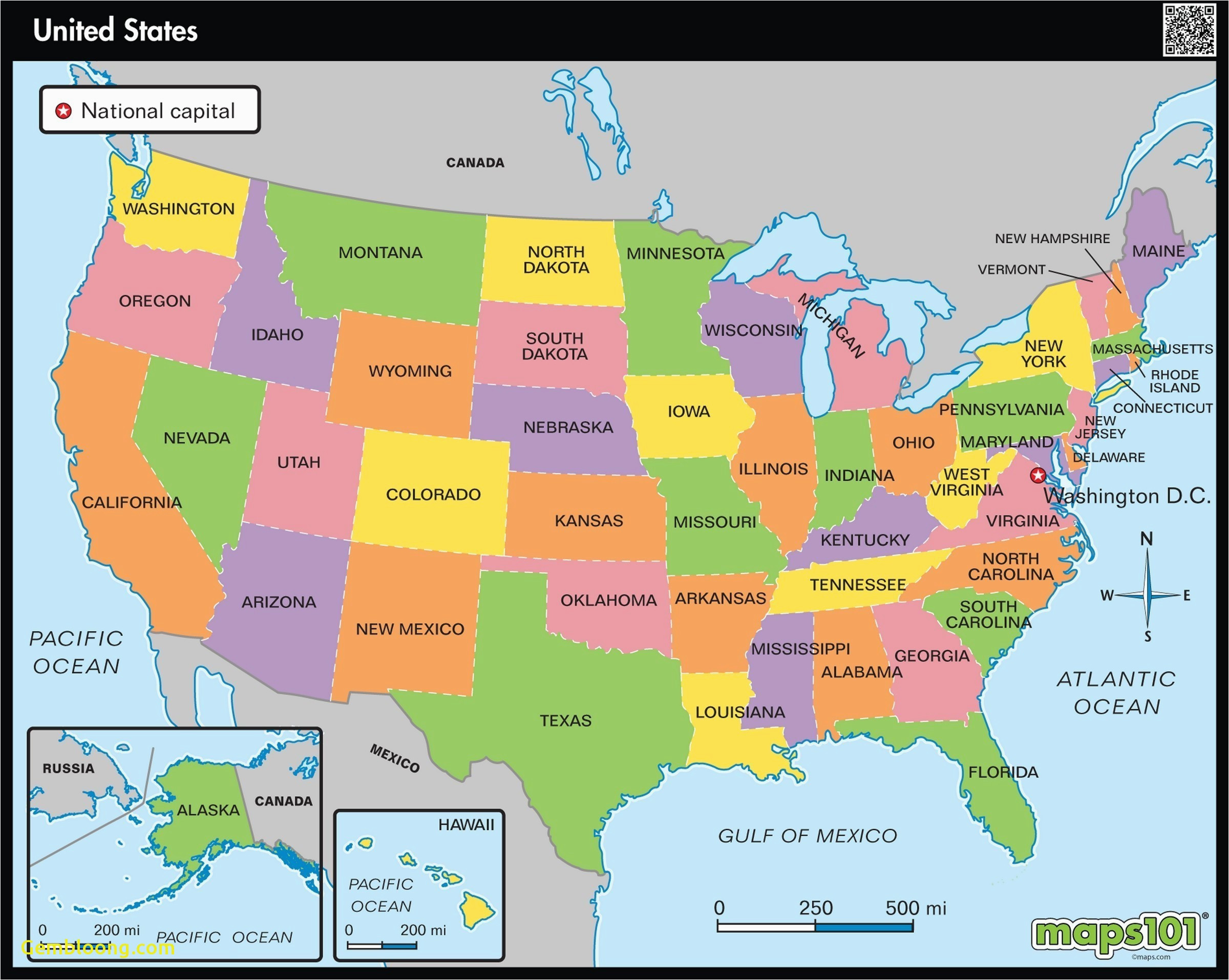 united states map with state borders best united states map baja