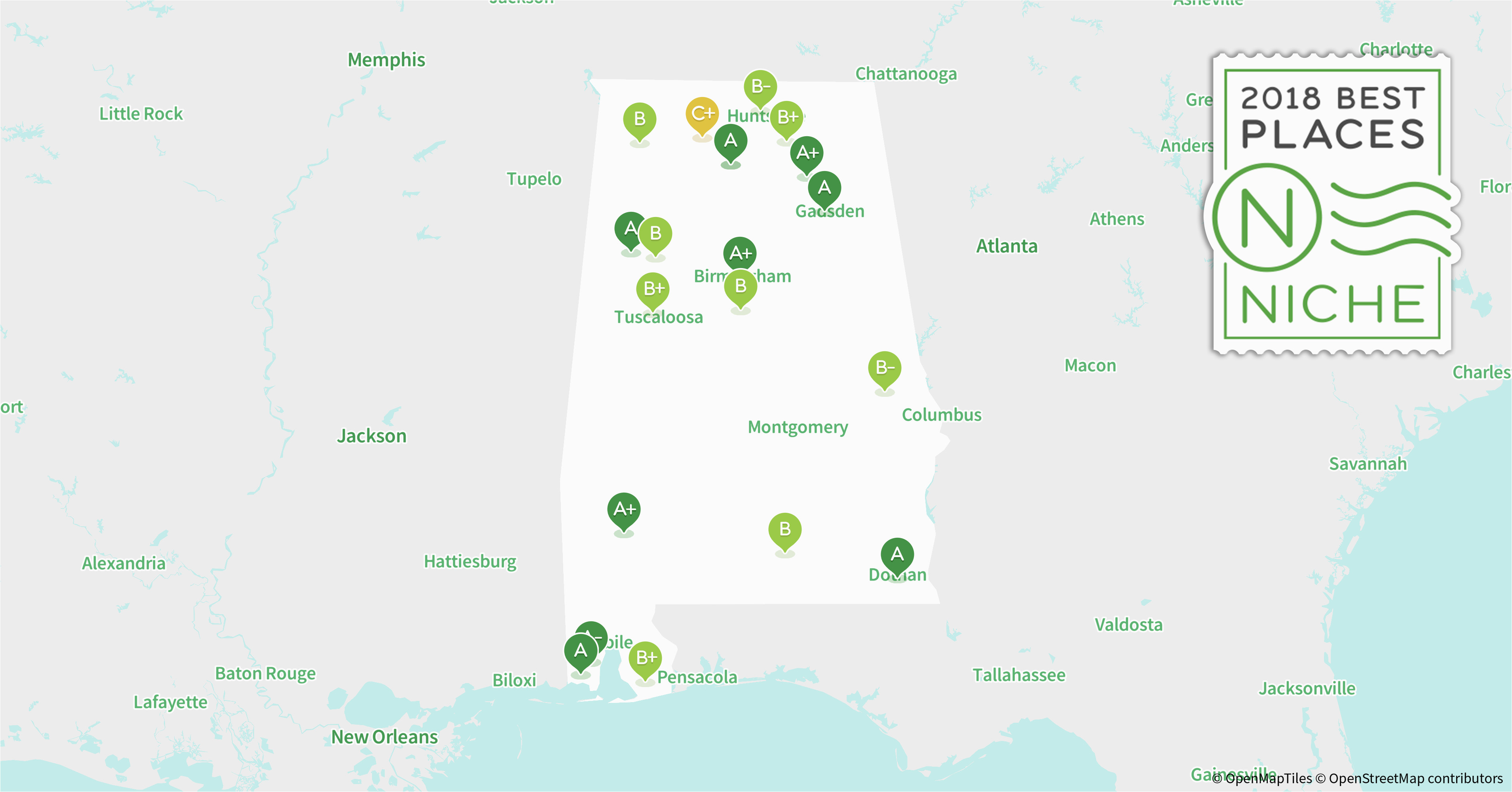 2018 best places to live in alabama niche