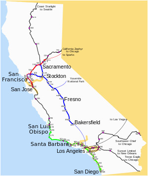 amtrak california wikivisually