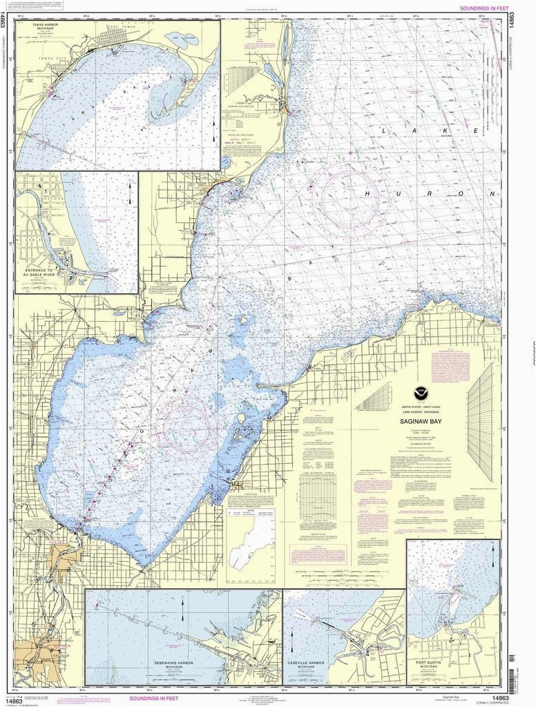 Au Sable River Michigan Map | secretmuseum