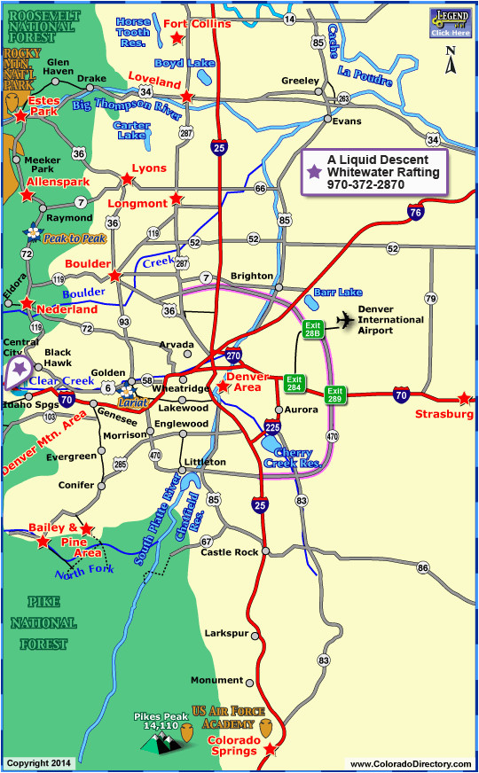 Aurora Colorado Map Google Towns Within One Hour Drive Of Denver Area Colorado Vacation Directory Of Aurora Colorado Map Google 