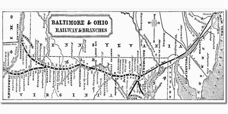 baltimore and ohio railroad famous railway trains and railways info