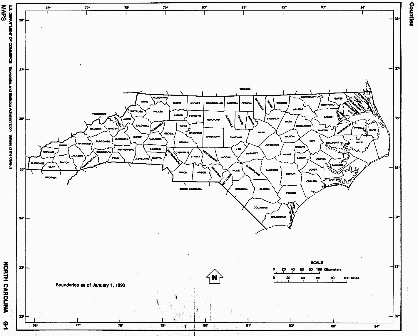 Blank Map Of north Carolina | secretmuseum