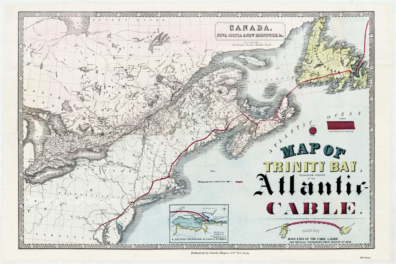 history of the atlantic cable submarine telegraphy atlantic