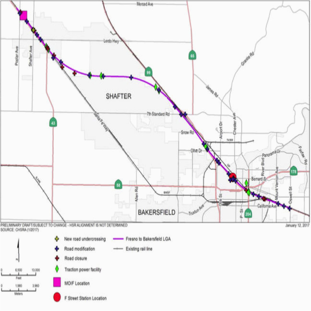 california high speed rail map new hsr route would follow 204 miss